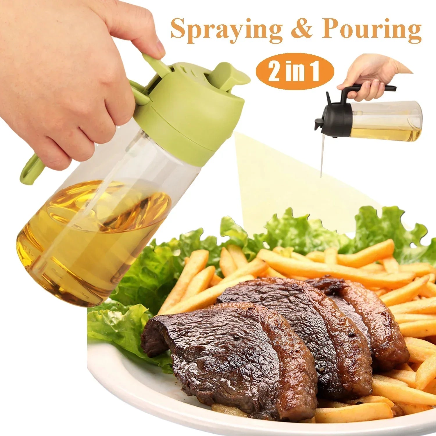 2-in-1 Olive Oil Dispenser